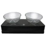 ظرف غذا دوقلو شیشه ای