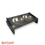 ظرف استيل دو قلوه در رنگبندی مختلف سایز بزرگ